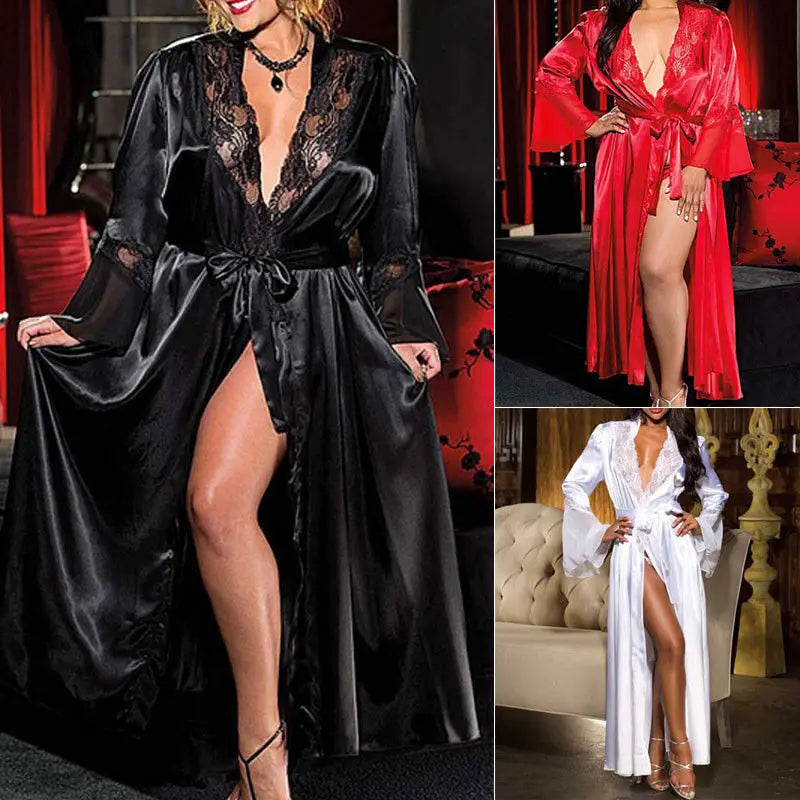 Robe de nuit longue femme sexy