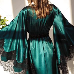 Robe de nuit sexy en satin
