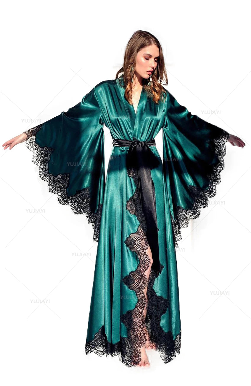 Robe de nuit sexy en satin – Image 4