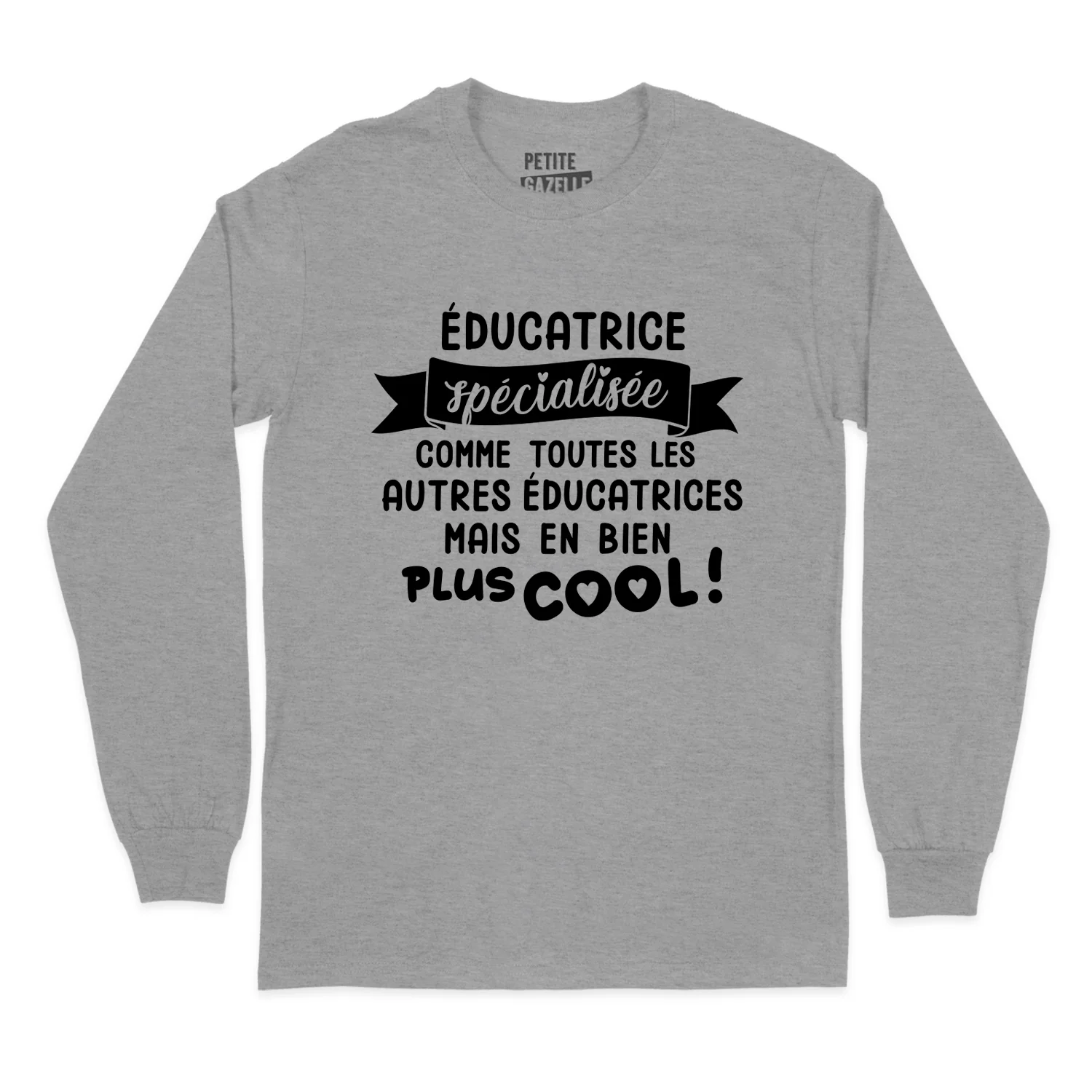 T-SHIRT À MANCHES LONGUES | Éducatrice Spécialisée – Image 3