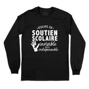 T-SHIRT À MANCHES LONGUES | Équipe de soutien scolaire
