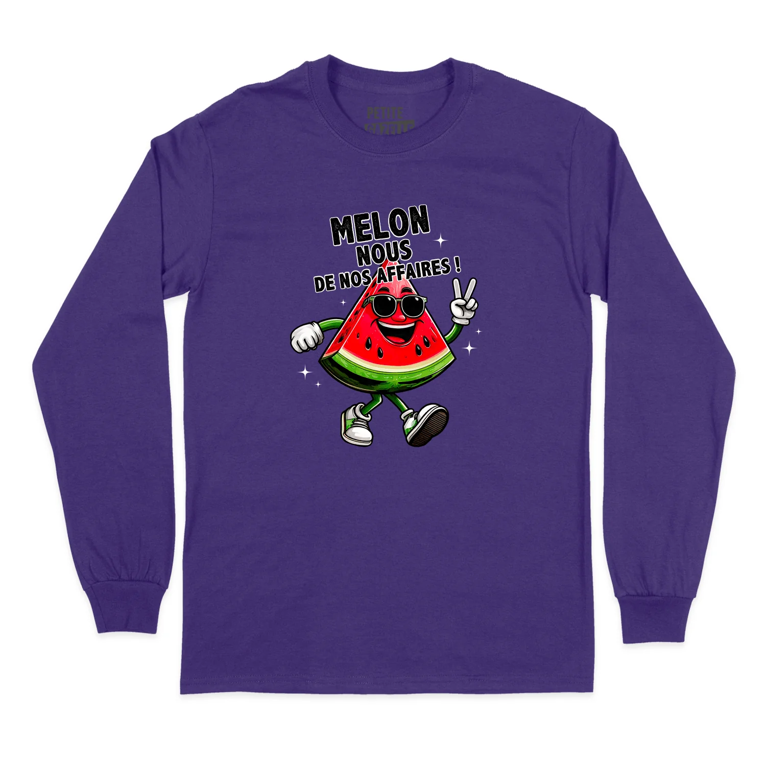 T-SHIRT À MANCHES LONGUES | Melon nous de nos affaires ! – Image 5