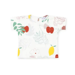 T shirt bébé et enfant DAHLIA