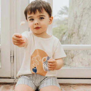 T shirt bébé et enfant FALL IN LOVE