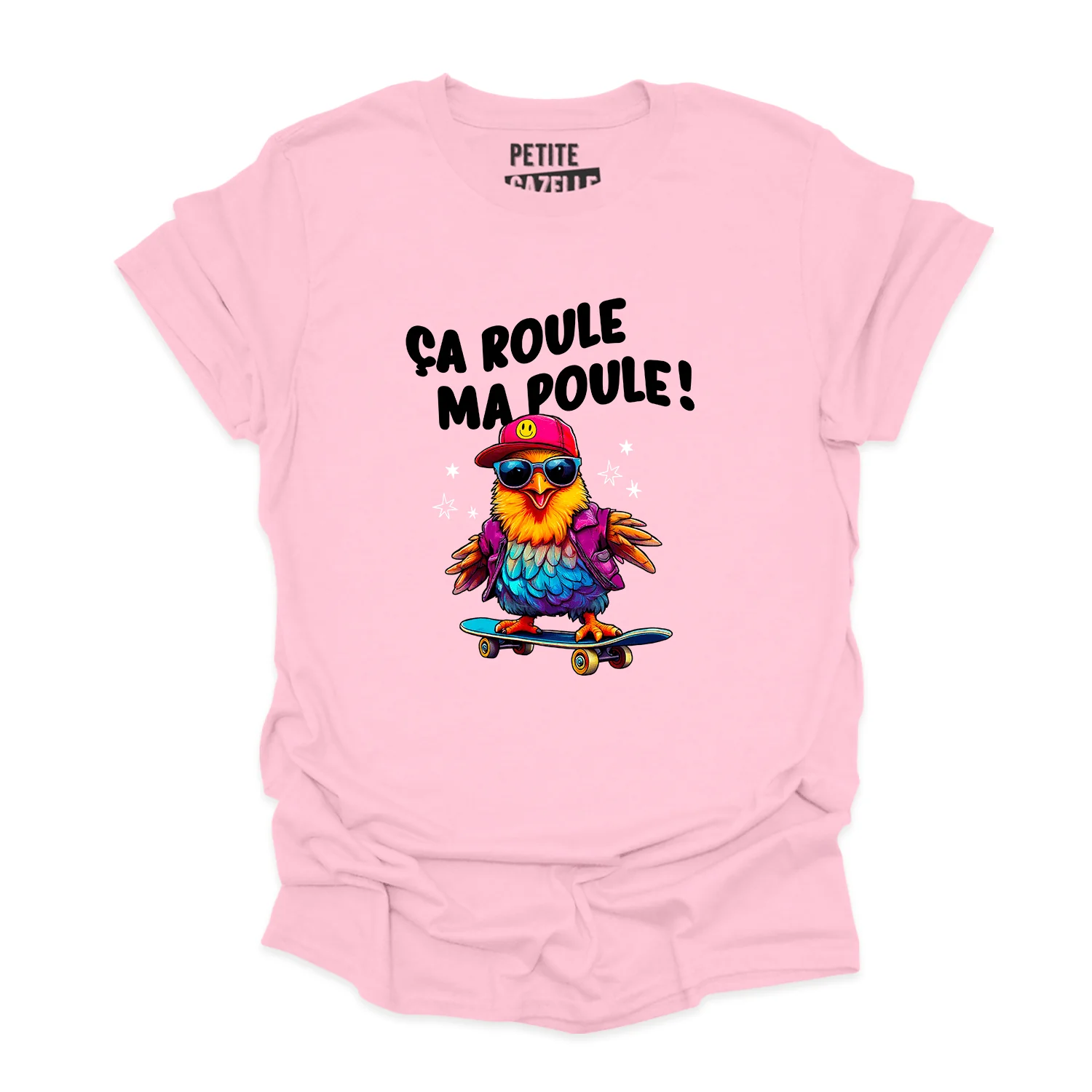T-SHIRT COL ROND | Ça roule ma poule ! – Image 8