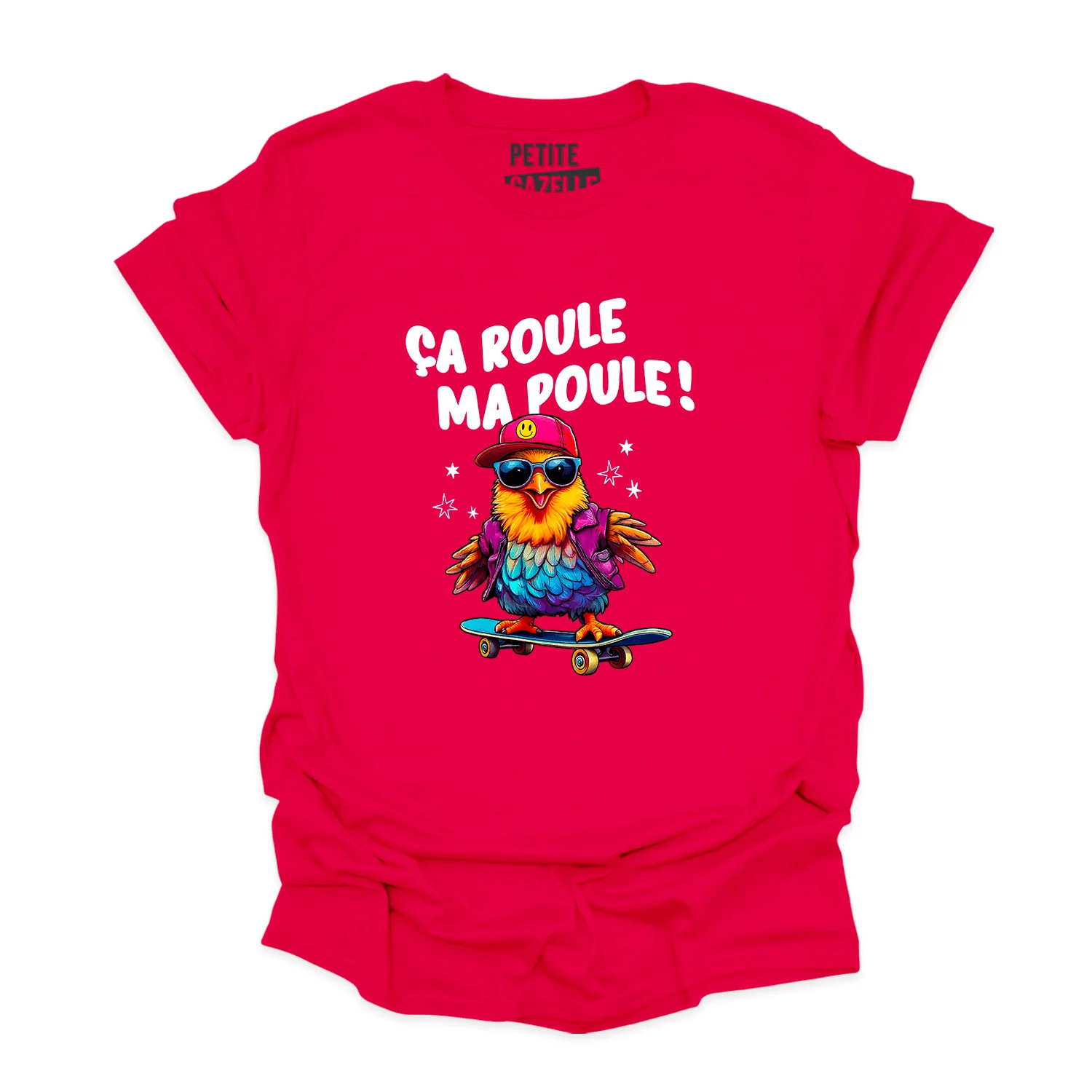 T-SHIRT COL ROND | Ça roule ma poule ! – Image 7