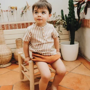 blouse enfant rayée CANNELLE