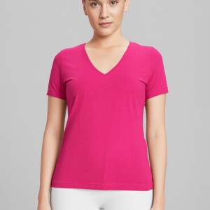 Le tee-shirt ajusté col V Betty