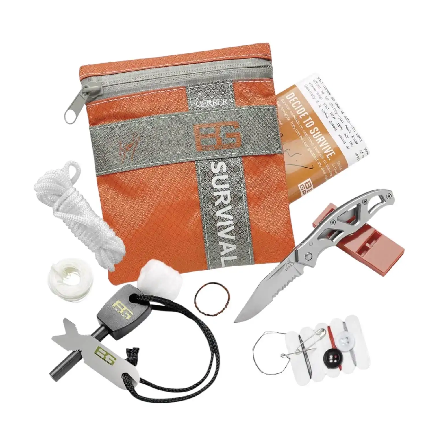 Kit de survie Basic Bear Grylls – Gerber