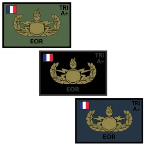 Patch brodé EOR personnalisé