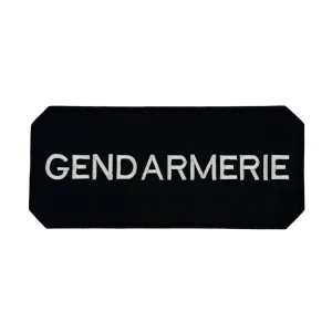 Bande Dorsale brodée – Gendarmerie