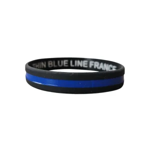 Bracelet Silicone – Thin Blue Line France
