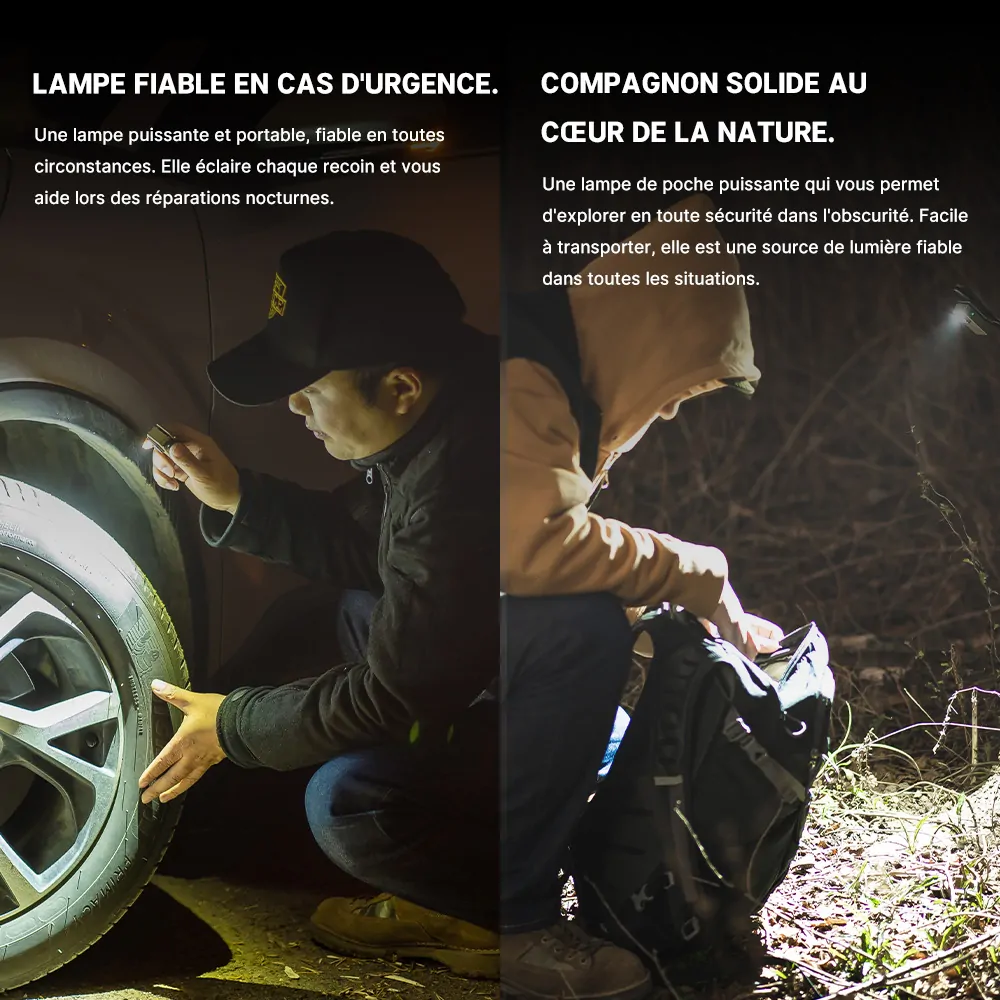 Olight Oclip Ultra | Mini lampe à clip avec faisceau large, concentré et UV – Image 7