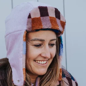 Chapka femme teddy lilas